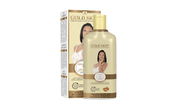 Gold Skin Body Lotion With Argan Oil