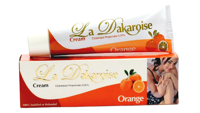 La Dakaroise Orange Tube Cream