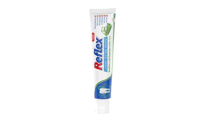 Reflex Extra White Tooth Paste With Aloe Vera