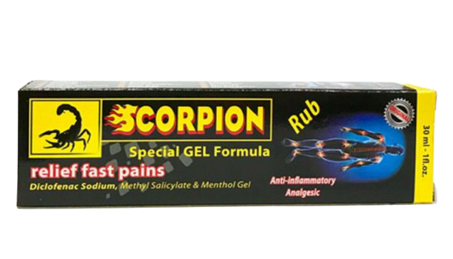 Scorpion Extra Strenght Mentholated Soap