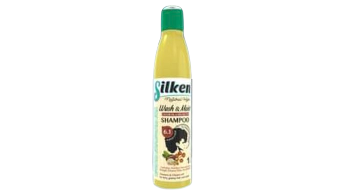 Silken Natural Hair Wash And Moist Shampoo