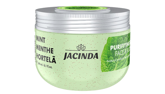 Jacinda Face And Body Scrub Mint