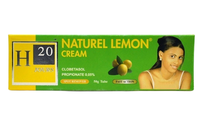 H20 Naturel Lemon Tube Cream