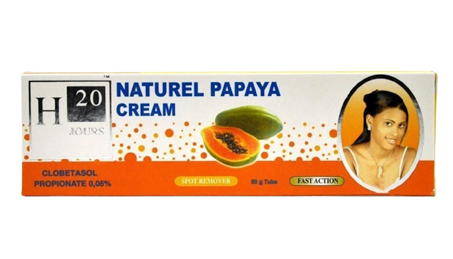 H20 Naturel Papaya Tube Cream