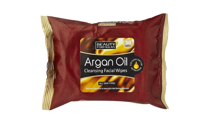 Beauty Formulas Argan Oil Wipes 30