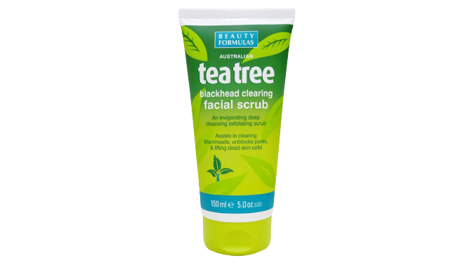 Beauty Formulas Australian Tea Tree Facial Scrub