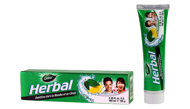 Dabur Herbal Mint And Lemon Tooth Paste