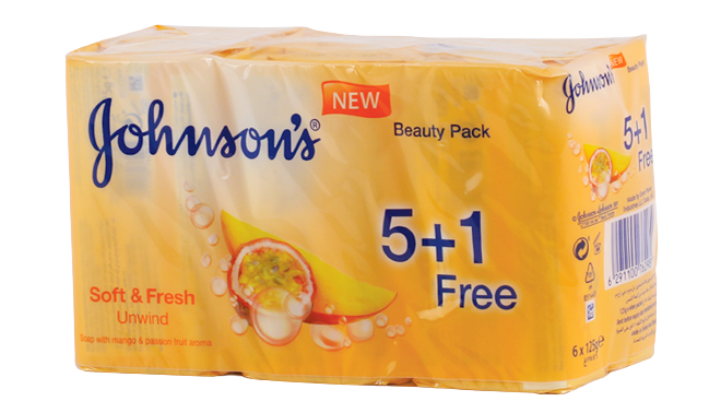 Johnson's Soft And Fresh Unwind 5+1