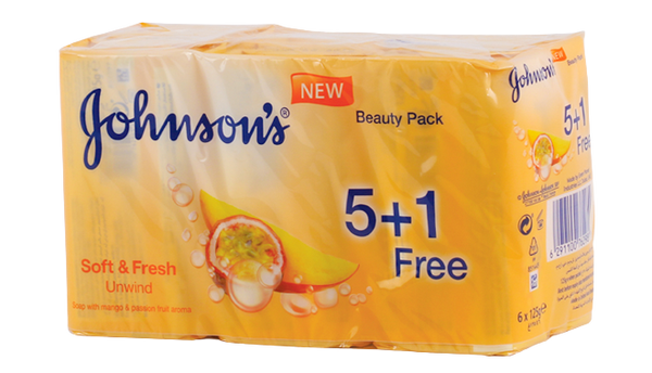 Johnson's Soft And Fresh Unwind 5+1