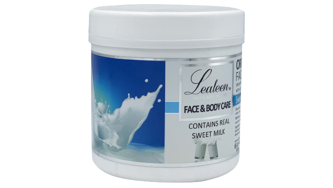 Lealeen Sweet Milk Face And Body Organic Scrub
