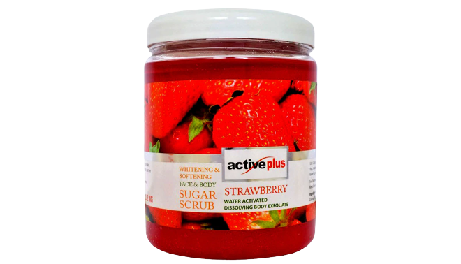 Active Plus+ Sugar Scrub Strawberry Scrub