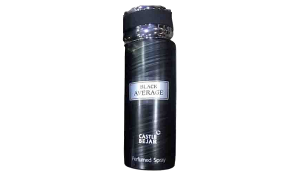 Black Average Body Spray