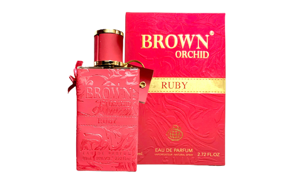 Brown Orchid Ruby Free Spray