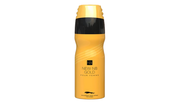 New Nb Gold Pour Femme Body Spray