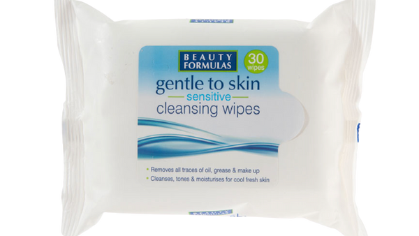 Beauty Formulas Gentle To Skin Cleansing Wipe