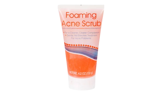 Foaming Acne Scrub