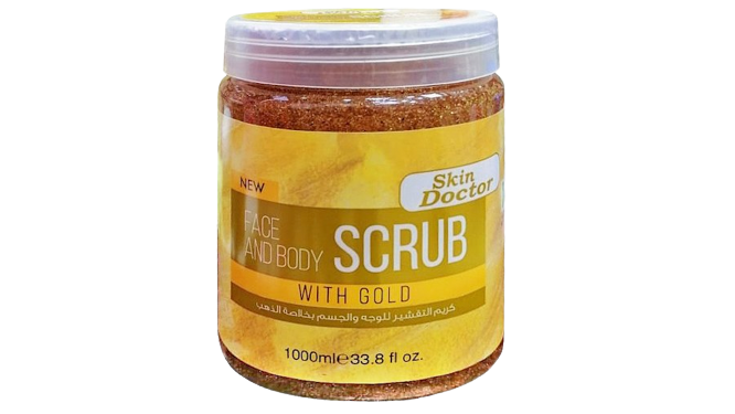 Skin Doctor Face And Body With Gold Scrub