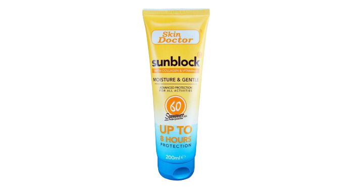 Skin Doctor Sunblock Moisture And Gentle Spf60