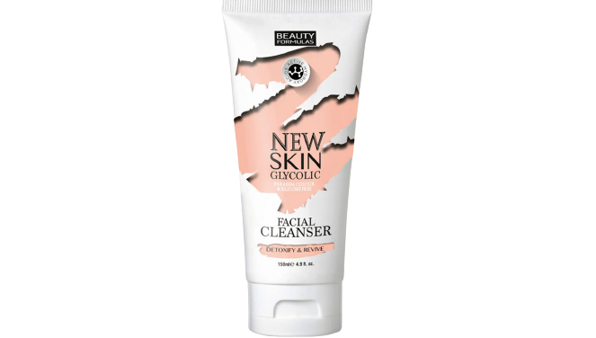 Beauty Formulas New Skin Glycolic Facial Cleanser