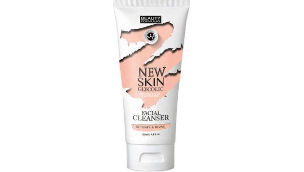 Beauty Formulas New Skin Glycolic Facial Cleanser