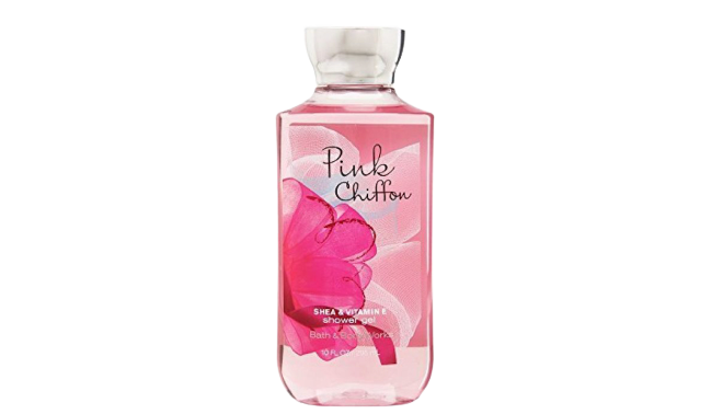 Pink Chiffon Shea And Vitamin E Shower Gel