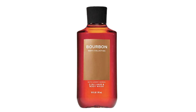 Bourbon Men's Collection Bath And Body 2 In 1 Hair And 
Shower Gel