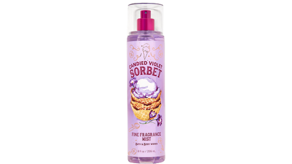 Bath And Body Works Candied Violet Sorbet