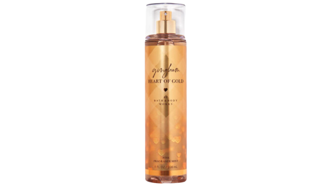 Gingham Heart Of Gold By Bath And Body Works