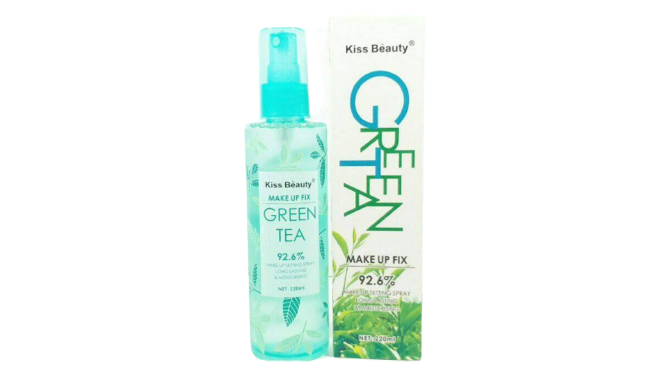 Kiss Beauty Green Tea Make Up Fix Spray