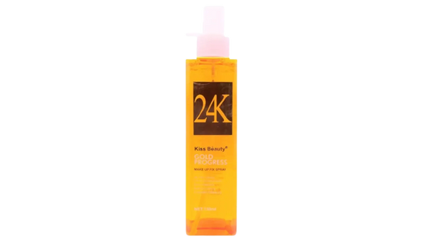 Kiss Beauty 24K Gold Process Fix Spray