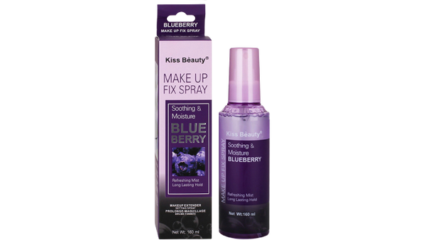 Kiss Beauty Blueberry Make Up Fix Spray