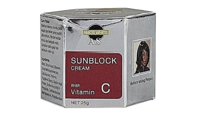 Amos White Sunblock
