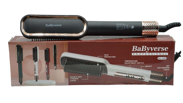Babyverse Professional Hair Straightener Brush
