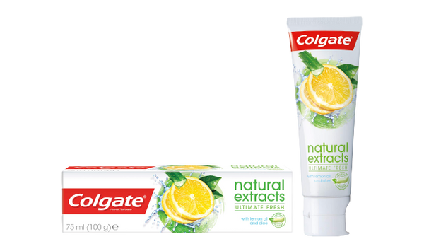 Colgate Natural Extract With Lemon Tooth Paste