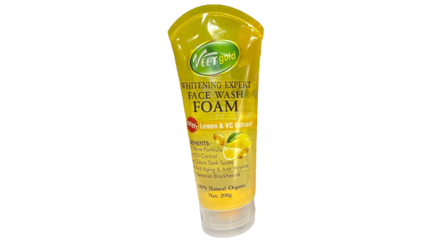 Veet Gold Lemon Face Wash Foam