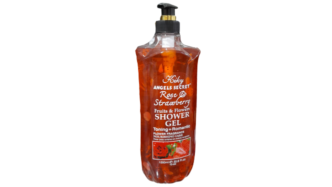 Kiky Angel Secret Rose And Strawberry Shower Gel