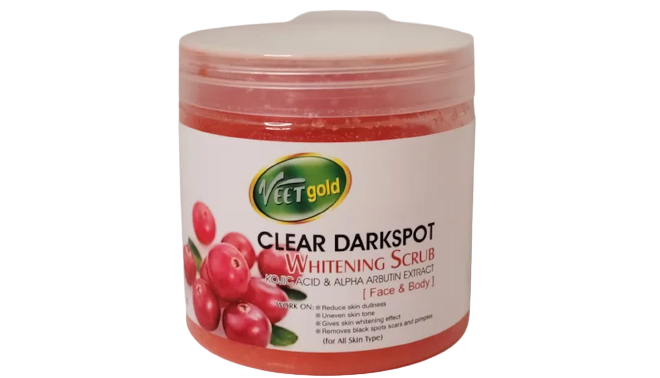 Veetgold Clear Darkspot Whitening Scrub