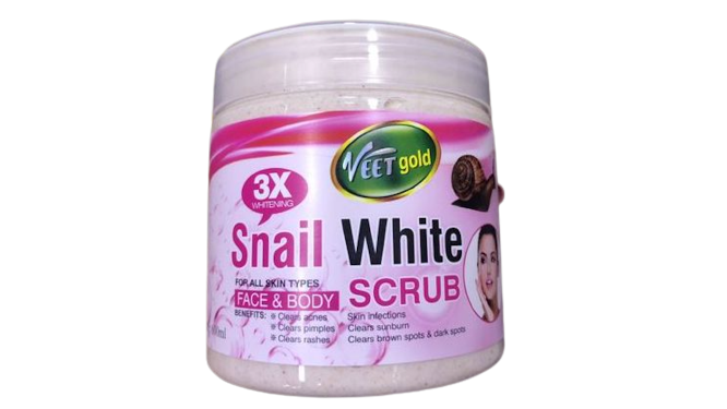 Veet Gold Snail White Scrub