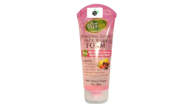 Veetgold Face Wash Foam Green Tea