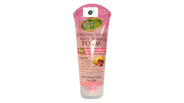 Veetgold Face Wash Foam Green Tea