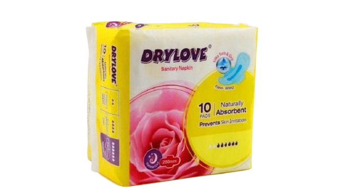 Dry Love Sanitary Napkin 10Pads