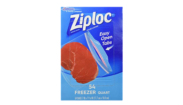 Ziploc 54 Freezer Quart