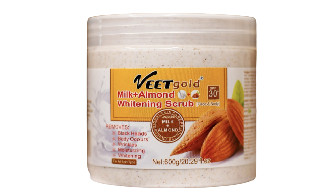 Veet Gold Milk+Almond Whitening Scrub