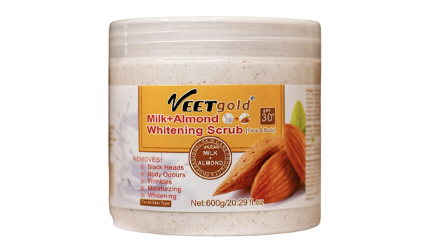Veet Gold Milk+Almond Whitening Scrub