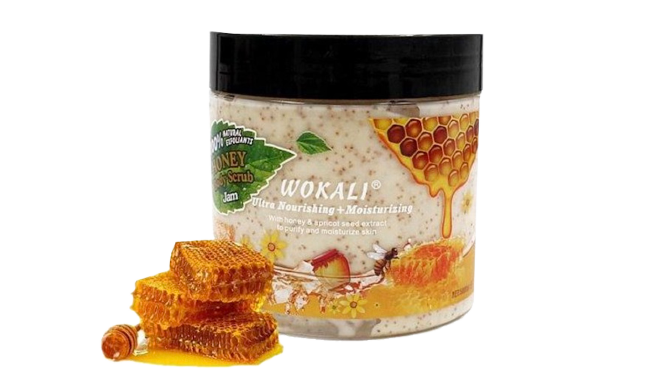Wokali Honey Body Scrub Jam