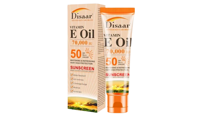 Disaar Vitamin E Oil 70,000Iu Spf50