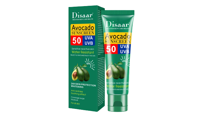 Disaar Avocado Sunscreen 50Uva Uvb