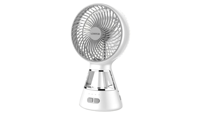 Lontor 6'' Rechargeable Table Fan