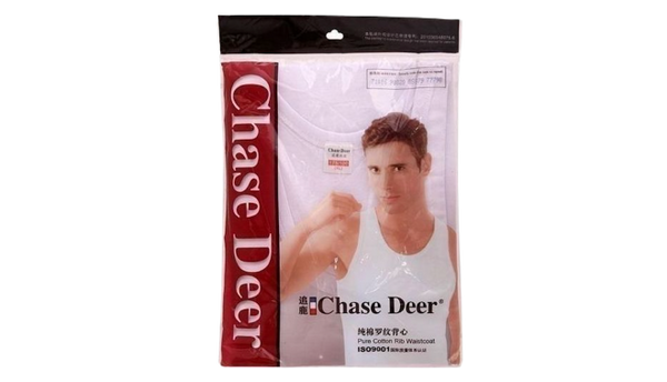 Chase Deer Pure Cotton Rib Waistcoat