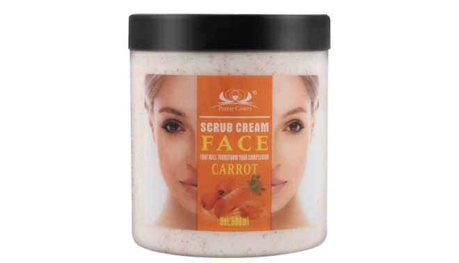 Pretty Scrub Cream Carrot